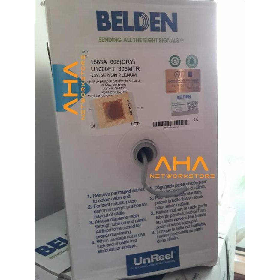 KABEL BELDEN CAT5E CABLE UTP CAT5E BELDEN