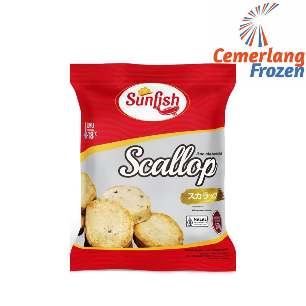SUNFISH SCALLOP 500GR