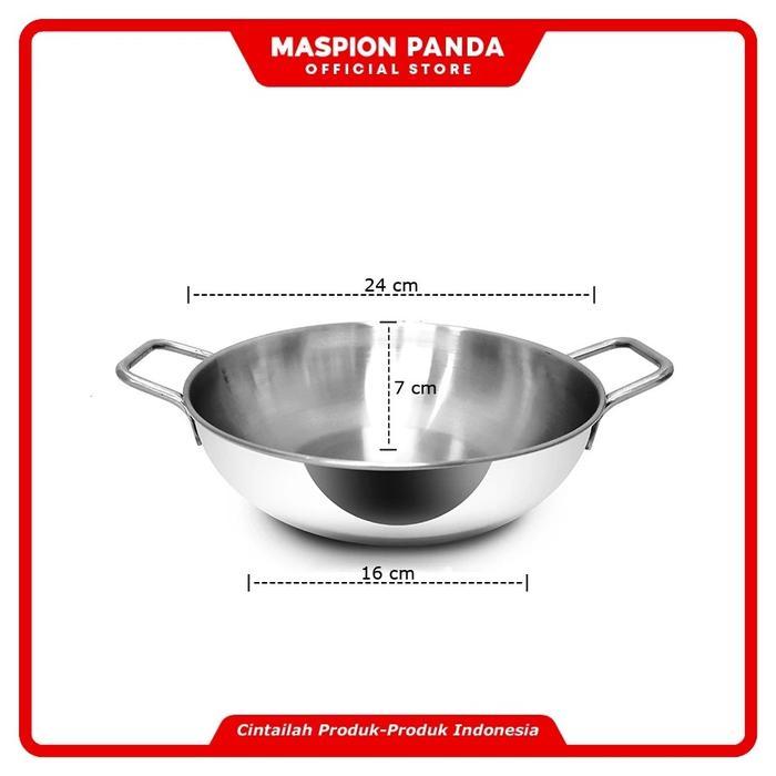 Maspion Wajan Stainless 24 CM kichencookware