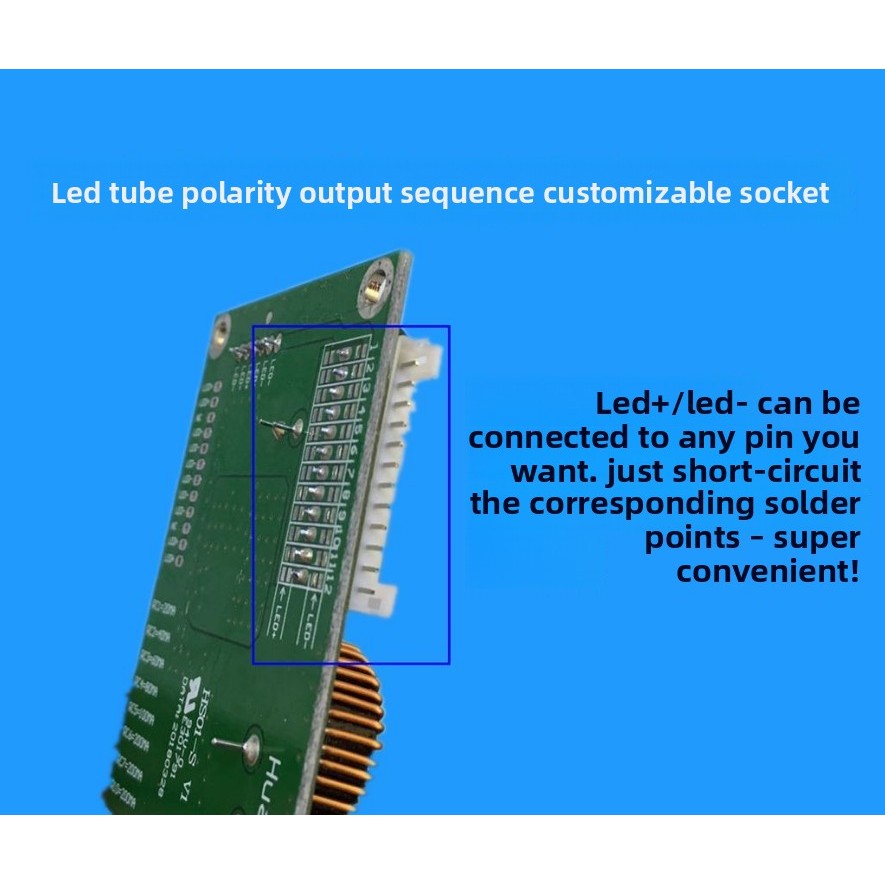 For 10-48 inch universal LCD TV LED backlight constant current board boost universal driver board