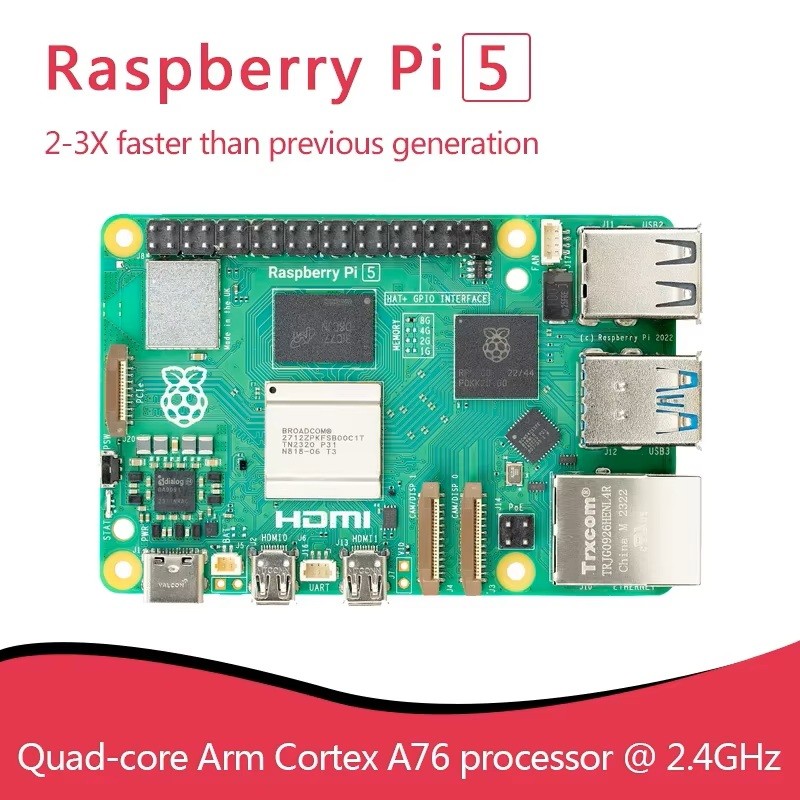 Official original Raspberry Pi 5, New Arrival: Raspberry Pi 5 with 16GB RAM