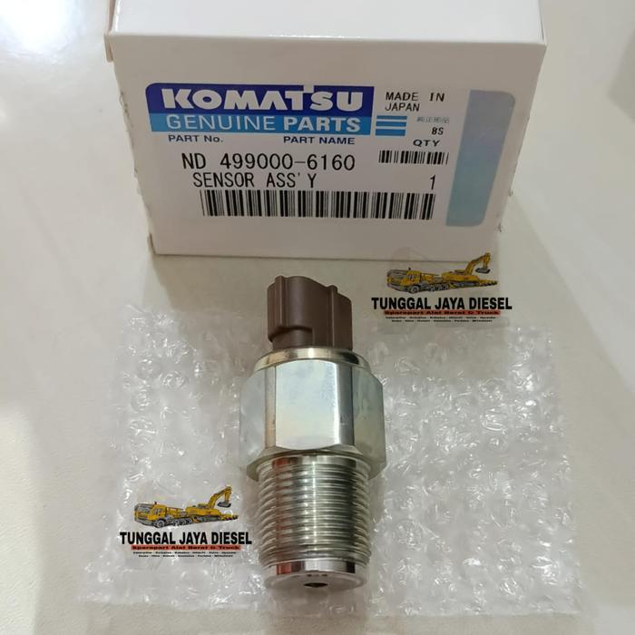 Sensor Pressure Commonrail Pc400-8 Pc 400-8 Komatsu Nd499000-6160 Asli