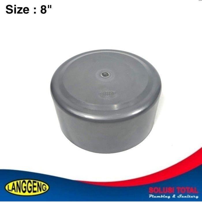 DOP PIPA 8 INCI TUTUP PIPA PVC 8" / DOP POLOS PRALON 8 INCH