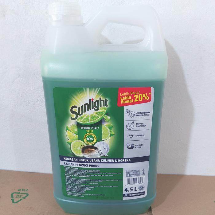 Sunlight 4.5Liter Jerigen Asli Sunlight