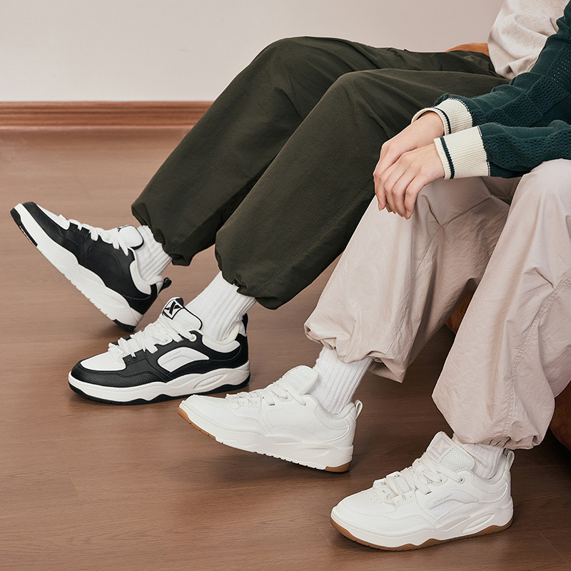 XTEP SKATEBOARDINGSHOES FOR WOMEN 2025 SPRING LEISURE COMFORTABLE DAILY SPORTS SHOES SOFT STREET