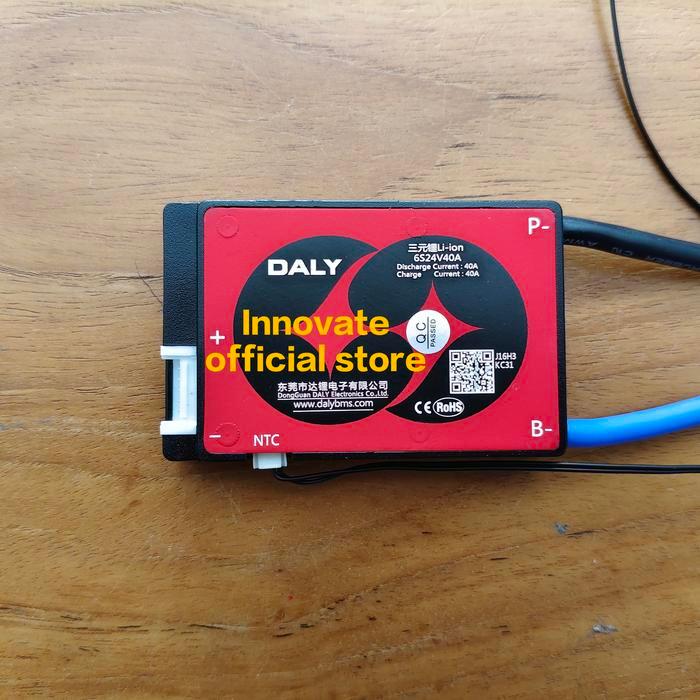 BMS DALY 6S 24V 40A BATERAI LITHIUM 18650
