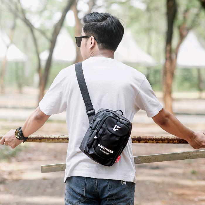 Tas Selempang Pria Wanita BROTHERS ADVENTURE Premium