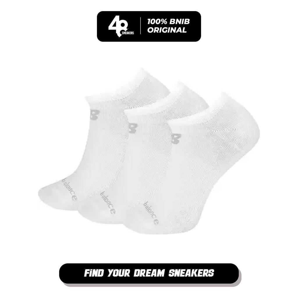 Kaos Kaki Unisex NB White (LAS95123) Original