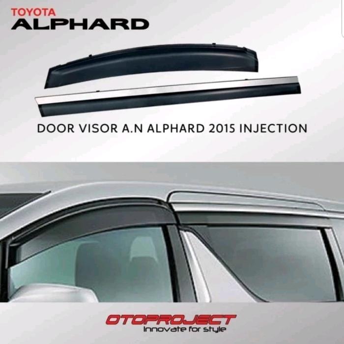 Talang air injection list chrome otoproject Alphard / Vellfire 2015-2023