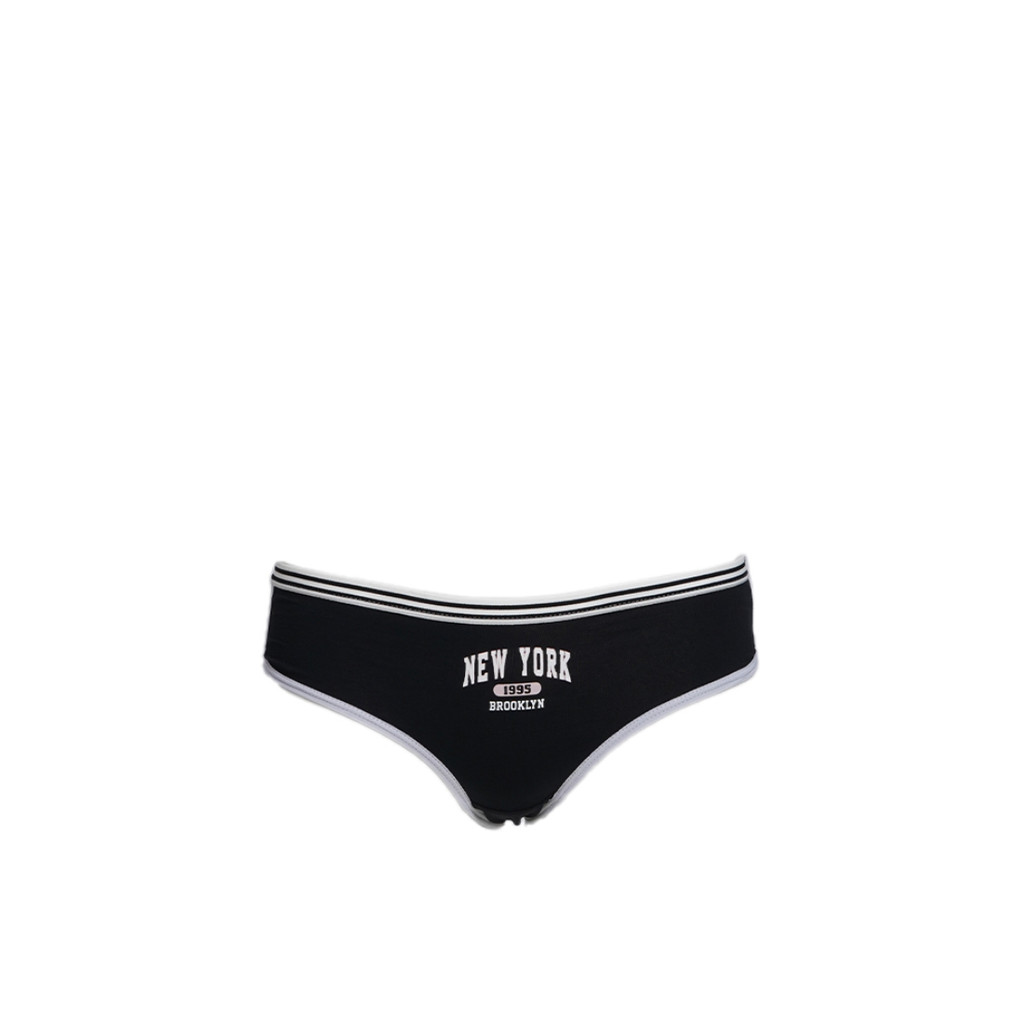 COLORBOX Printed Mini Panty Black