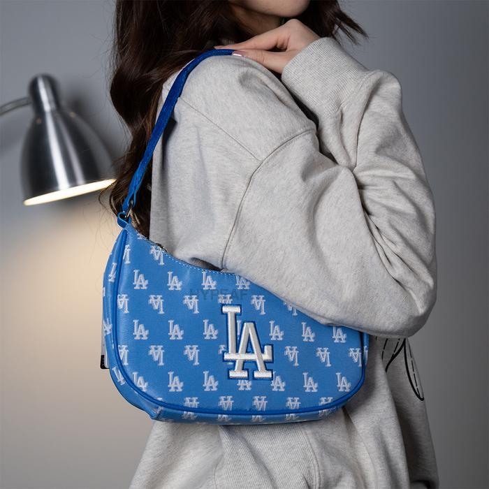 Mlb New York Yankees Monogram Hobo Shoulder Bag Authentic / Tas Bahu Mlb Original