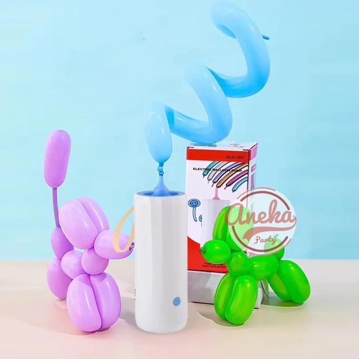 Pompa Balon Elektrik cacing / Pompa Balon Pentil / Pompa Balon Twist