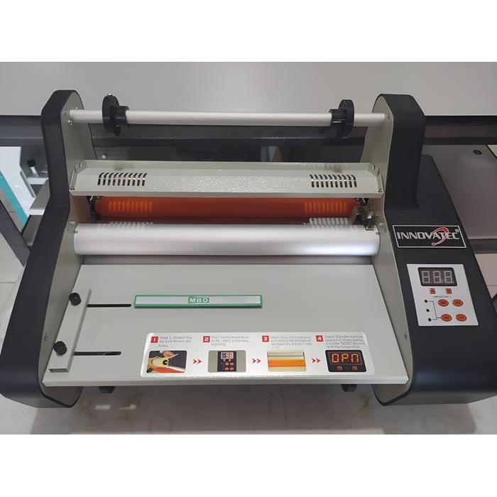 [] Mesin Laminasi Roll 3520 Alat Laminating Panas Dingin Terbaru Bkn 3510