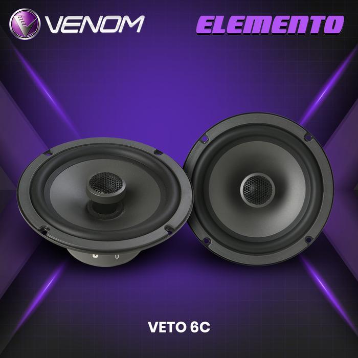 Venom Paket Audio Elemento Speaker Mobil Depan Belakang