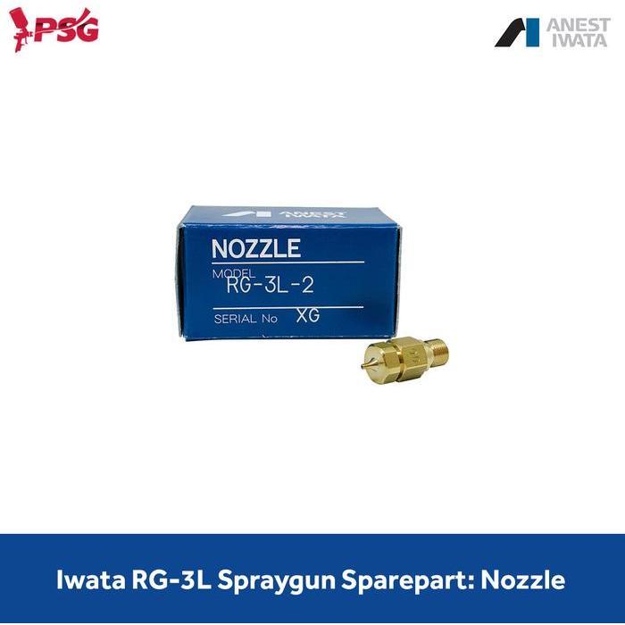 IWATA RG-3L SPRAYGUN NOZZLE SPAREPART