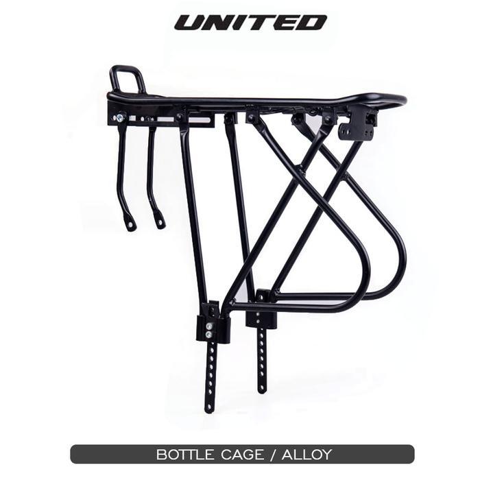RAK BAGASI BELAKANG SEPEDA RAK PANNIER ALLOY ADJUSTABLE