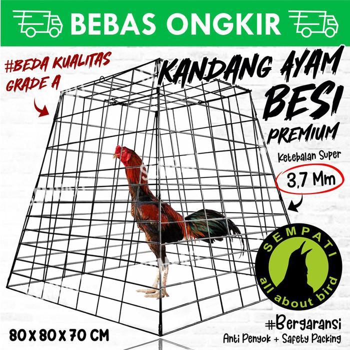Kandang Ayam Kurungan Ayam Galvanis Piramida Sangkar Besi Kurung Ayam