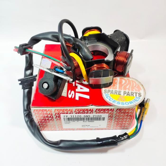 Spul Spool Assy Honda Grand Pulser Ori Federal Termurah Langka