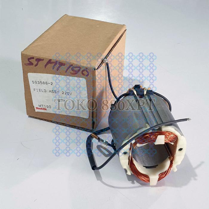 Stator Field Assembly Makita M1901B M1902B Maktec MT190 MT191 MT192 Planer Original 593588-2