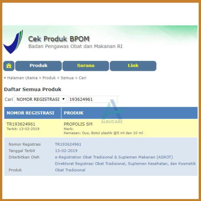 OBAT SERING BUANG AIR KECIL / BESER / SERING NGOMPOL - PROPOLIS SM ORI