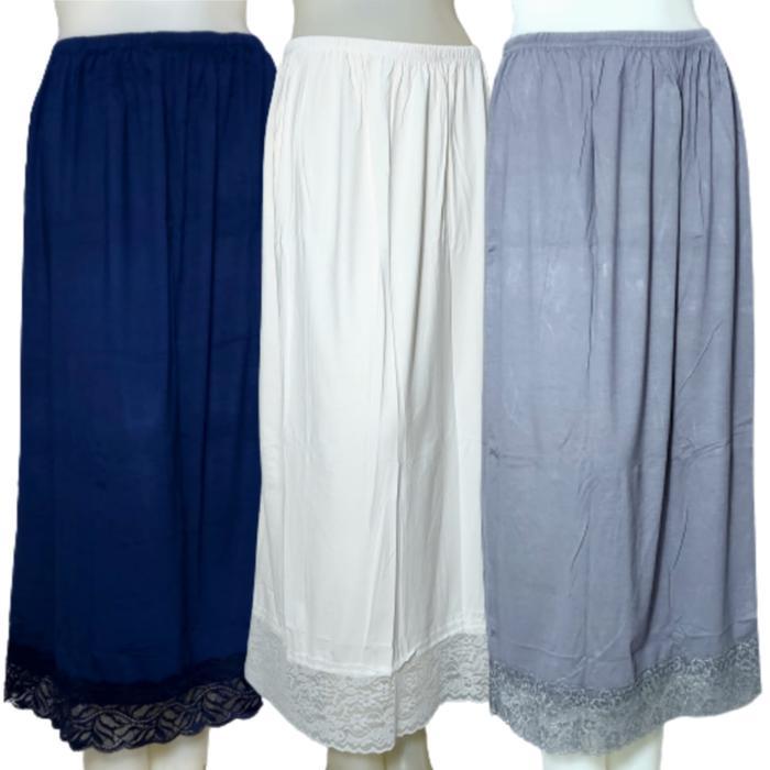 Rok Renda Panjang Under Rok Daleman Gamis Wanita