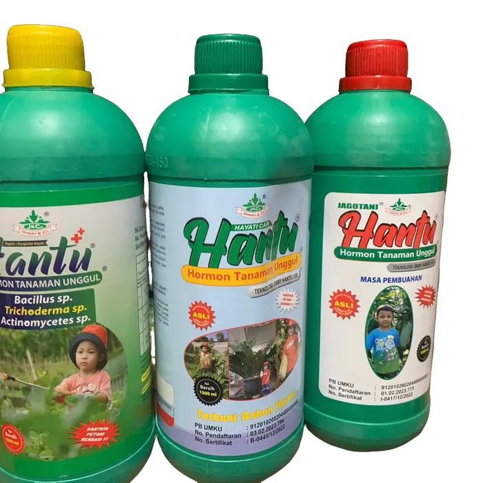 Paket 500ml hantu jimmy lengkap 3in 1 poc, ZPT dan NPK
