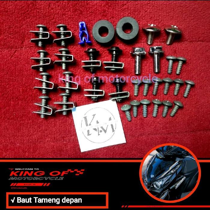 Baut Body Lengkap Honda Vario Old 125/150 Bohlam-Baut Fullset Vario