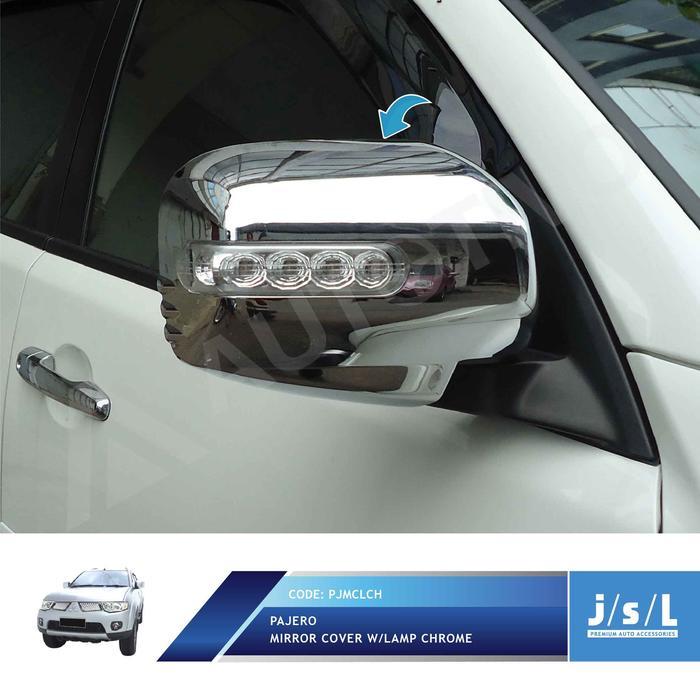 PROMO JSL Mirror Cover Spion Pajero Spion Cover Chrome