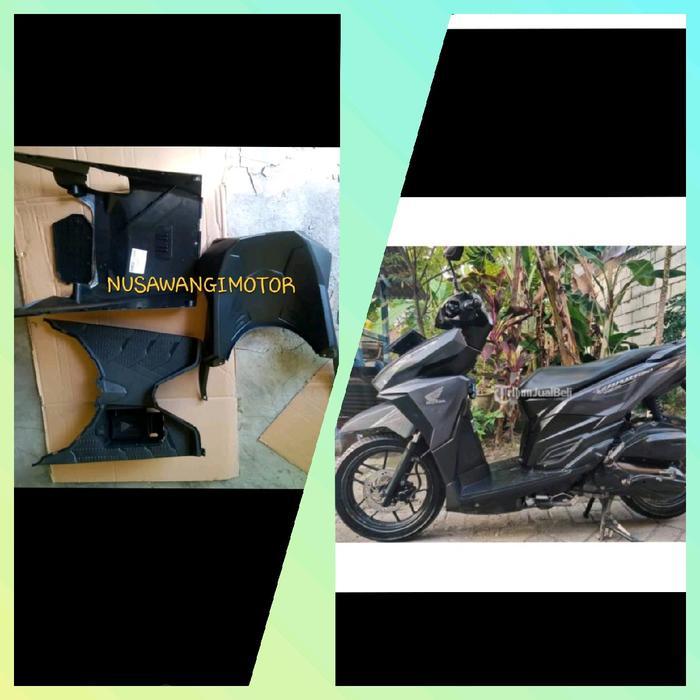 PAKET PIJAKAN KAKI ATAS DEK BAWAH DEK LUMPUR PARU VARIO 125.150 LED 2016 2018