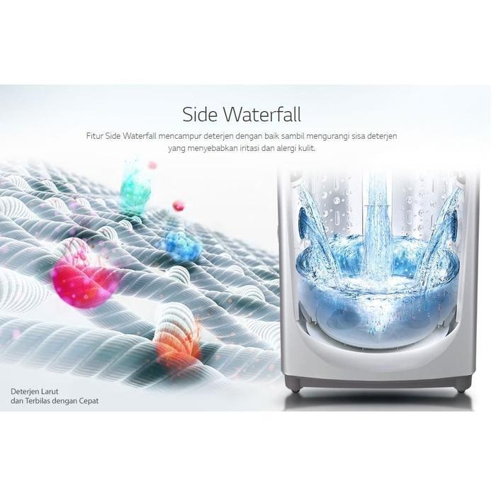 LG T2518VS2M Mesin Cuci Pintu Atas 18 Kg Garansi Resmi Inverter T2518
