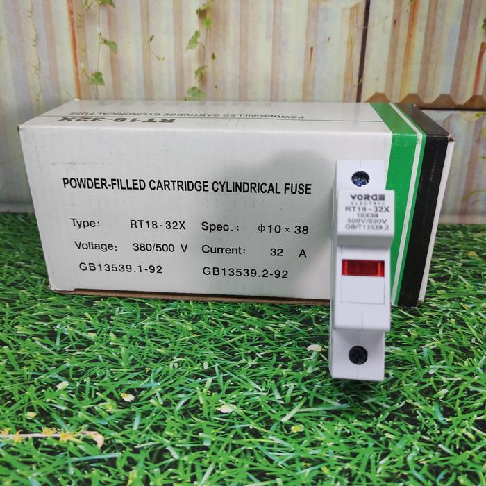 Fuse Holder RT18-32 din rail rumah fuse 10 x 38 10*38 10x38 VORGE