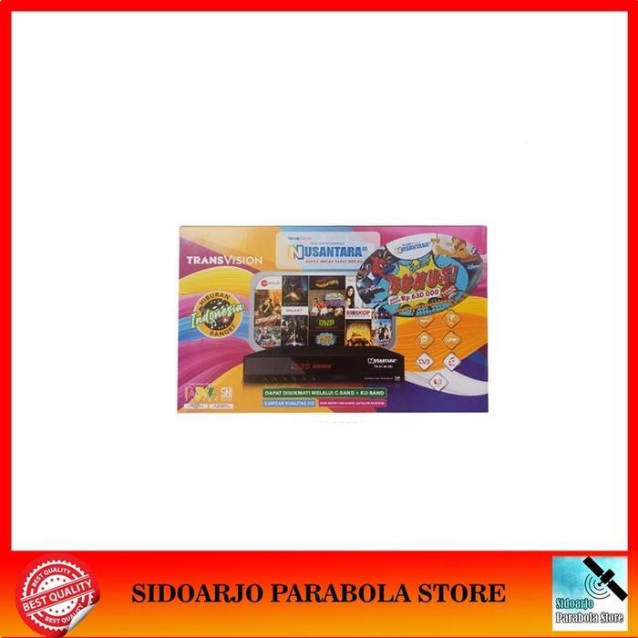 Receiver Parabola Gratis Premium Transvision Nusantara Strawberry Hd