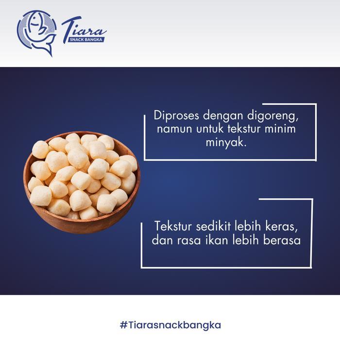 KERUPUK GETAS SUPER IKAN TENGGIRI ASLI BANGKA BY TIARA SNACK BANGKA GETAS IKAN TENGGIRI