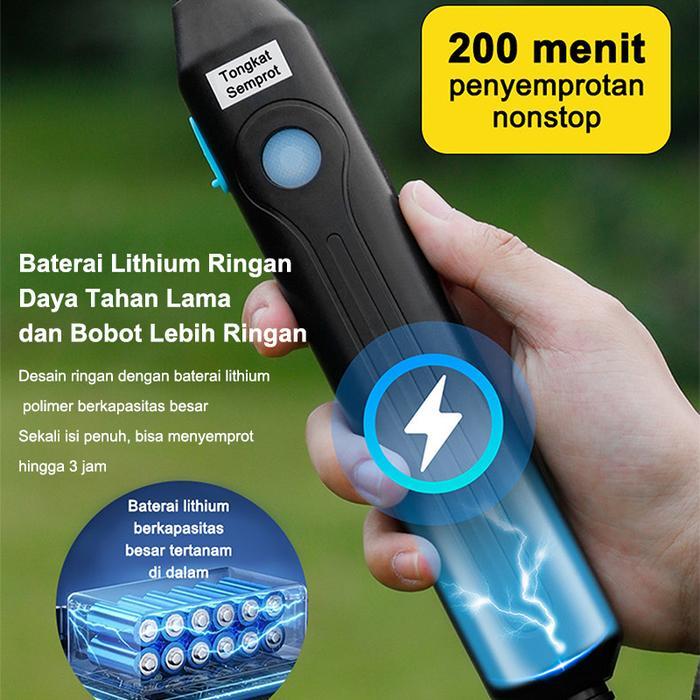 SEMPROTAN RUMPUT ELEKTRIK 13 LITER ALAT SEMPROT CUCI MOBIL GENDONG SPRAYER HAMA TANAMAN / SEMPROTAN