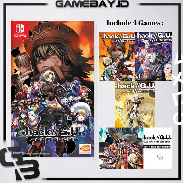 NINTENDO SWITCH .HACK//G.U. LAST RECODE / HACK GU LAST RECODE