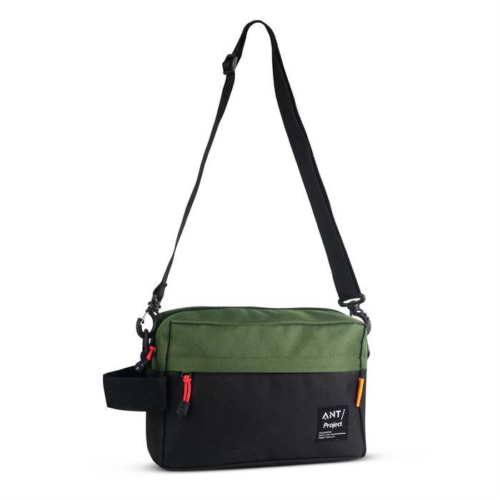 Eiger - Tas Selempang Pouch Bag 3 In 1 Ant302 Hijau Tas Handbag Pria Slingbag
