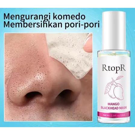 Rtopr Mango Blackhead Removal Mask & Pore Minimizer Serum - Perawatan Hidung Tanpa Alkohol -