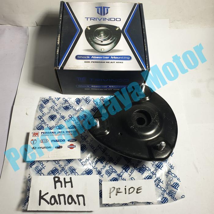 AKSESORIS MOBIL] SUPPORT MOUNTING SHOCKBREAKER DEPAN KANAN KIRI KIA RIO PRIDE BERGARANSI