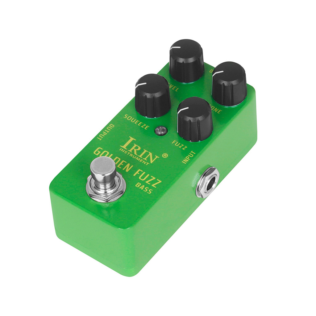 IRIN RS-20 Golden FUZZ Bass Guitar Pedal Deep/Scuzzy Fuzz Electric Bass Guitar Effect Pedal True