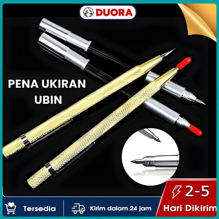 [Duora] 6Pcs Magic Pen Pena Engraving Carbide Scriber For Glass Metal Alat Potong Ukir