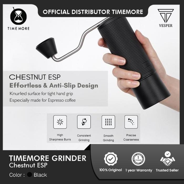 timemore manual coffee grinder chestnut ESP perfect for espresso kopi