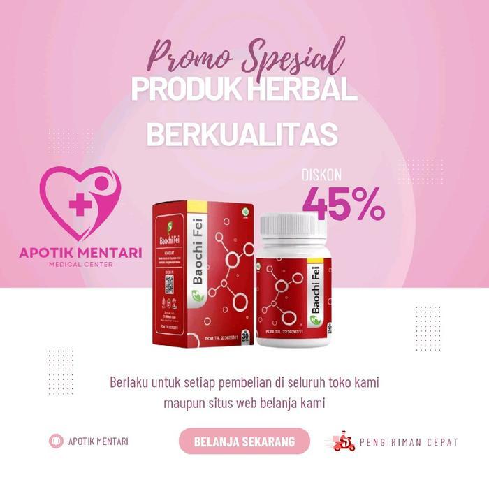 BAOCHI FEI OBAT HERBAL ATASI MASALAH PERNAFASAN PARU" ASMA BAOCHI FEI ASLI ORIGINAL