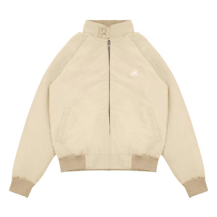 House of Smith Harrington Jacket Hangor Cream #4 - Jaket Harrington Pria