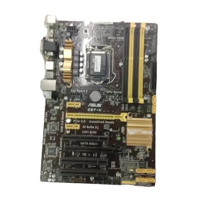 MOTHERBOARD SERI Z87 2ND BERGARANSI FORSALE