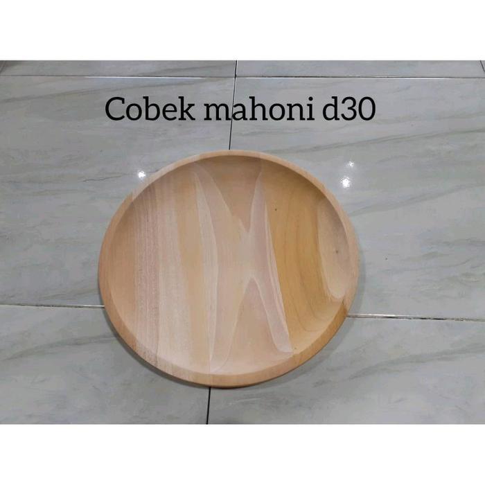 Cobek Kayu Mahoni D30Cm Co