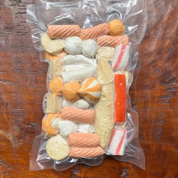 BAKSO IKAN FISH BALL MIX 500 GRAM BASO IKAN SHABU SHABU STEAMBOAT Gratis Ongkir