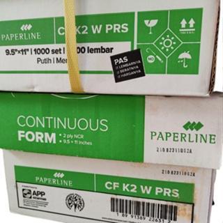 Kertas Continuous Form 2 Ply PRS Paperline/CF 2 Ply Bagi 2