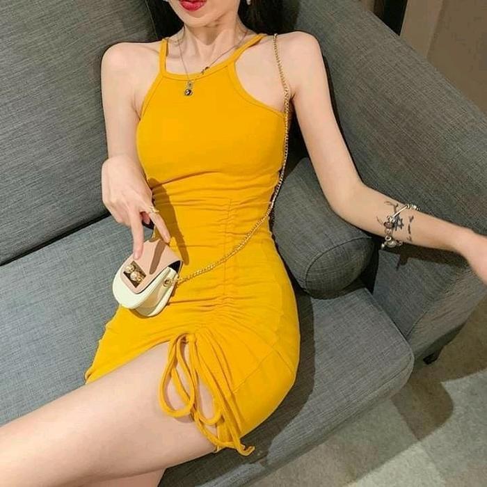 New Best Quality 100% Original Verani Dress Wringcle/Mini Dress Sexy Cut/Party Dress/Fashion Wanita