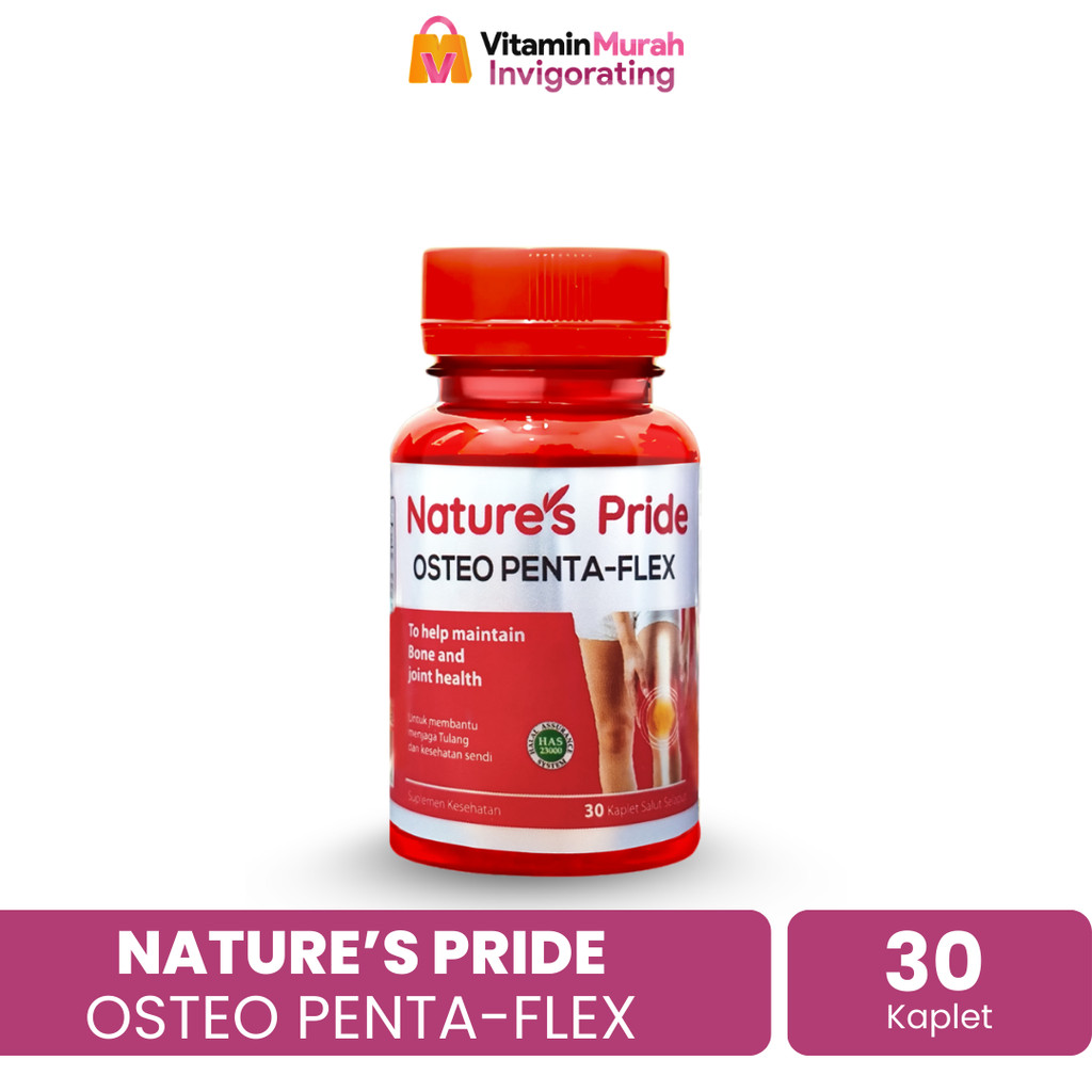Nature's Pride Osteo Penta-Flex isi 30 & 100