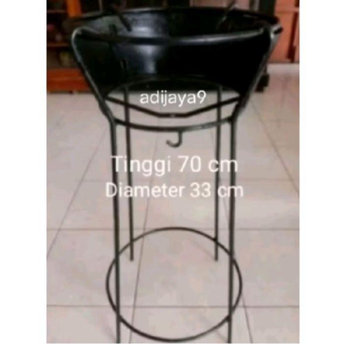 Tungku kompor semawar besar jumbo tinggi 70cm